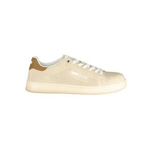 Gas Beige Polyurethane Men Men's Sneaker